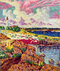 Der Leuchtturm von Vilsandi, ca. 1913-14